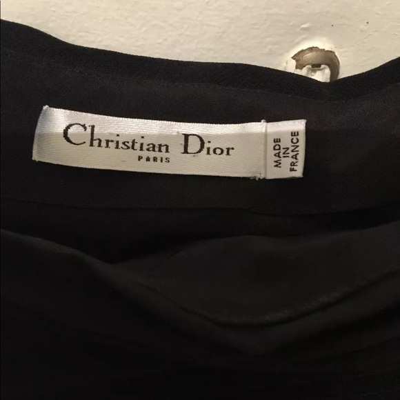 CHRISTIAN DIOR PLEATED ONE SHOULDER DRESS - Picture 5 of 7